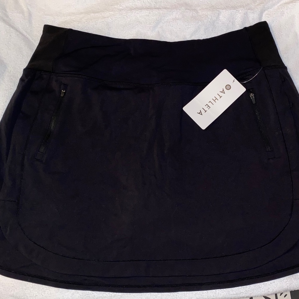 Black Athleta Golf Skirt
